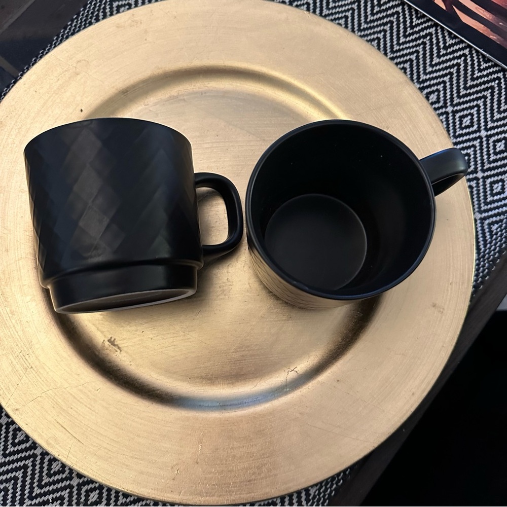 Two Starbucks mugs, excellent condition